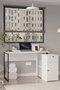 Hanah Home Escritorio de estudio Nor1-W Blanco